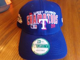 TEXAS RANGERS "2016 THROWBACK AL West Champions" HAT Cloth Back OSFM NWT... - $14.84