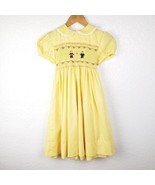 Vtg Smocked Embroidered Gingham Dress Easter Summer Princess Heirloom Sz... - £48.37 GBP