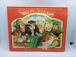 Snow White Pop-Up Picture Story 1989 Kubasta Pop-Up childrens - $5.93