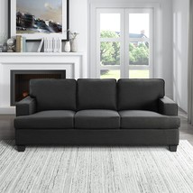 Lexicon Elein Living Room Sofa, Charcoal - $1,342.99