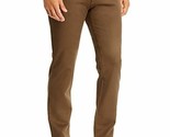 The Men&#39;s Store Premium Five-Pocket Slim Fit Stretch Chino Pants Peat-34/34 - £31.61 GBP