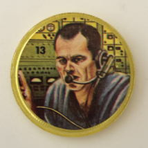 Vintage Space Magic Donald Deke Slayton 1&quot; Coin Token Toy NASA Mercury A... - £10.94 GBP