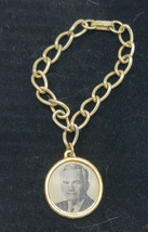 *RARE* BARRY GOLDWATER IN ’64 POLITICAL CAMPAIGN FLASHER GOLD TONE BRACELET - $14.80