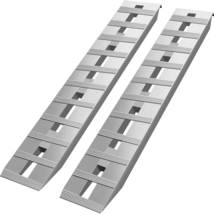 VEVOR 60 x 12 in Aluminum Trailer Ramps 6000LBS Total Capacity 1 Pair 2 ... - $189.99