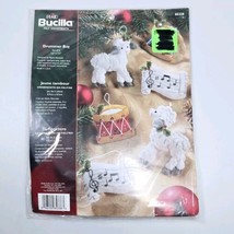 Bucilla Drummer Boy Felt Applique Ornament Kit Drums Lambs Music New 85338 - $28.94