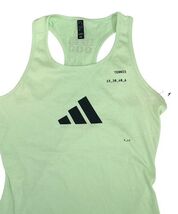 Adidas Aeroready Tennis Tank Top Women’s S Green Racerback Athletic NWT image 2