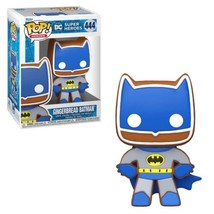 DC Comics Gingerbread Batman Holiday POP! Vinyl Figure Toy #444 FUNKO NE... - £10.12 GBP