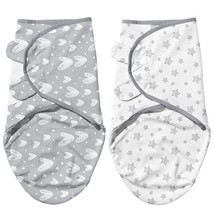 Baby Swaddle For Boy Girls, Baby Swaddles 3-6 Months, Adjustable Swaddle Blanket - £28.85 GBP