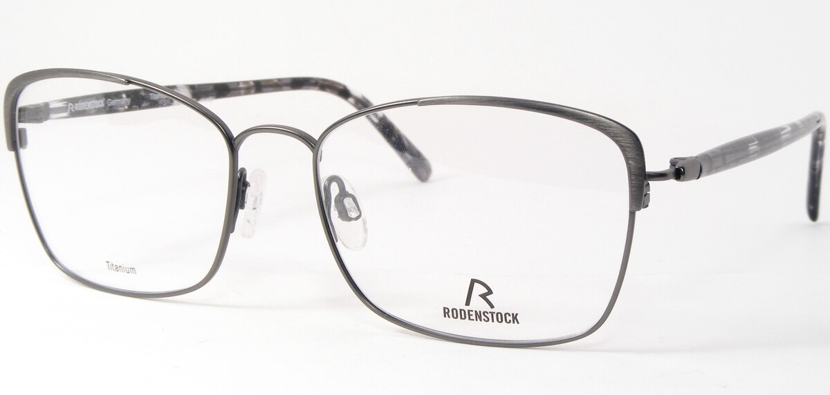 Rodenstock R7087 A Mate Gunmetal Unique Titane Lunettes 54-17-140mm Alle... - $154.82