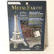 EIFFEL TOWER Fascinations Metal Earth Paris 3D Laser Cut Steel Puzzle Model Kit - £7.02 GBP
