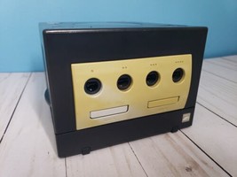 Nintendo GameCube Video Game Console Only DOL-001 Black Works - Yellowing - £31.61 GBP