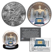 LINCOLN MEMORIAL 100th Anniversary 1922-2022 Genuine IKE Eisenhower Doll... - $12.16