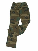 Sz 7/8 Womens WOODLAND CAMO PANTS Camoflauge Hunting Military Gear Rothc... - $29.99