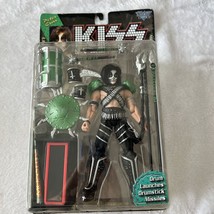 Mc Farlane Toys Kiss Peter Criss 1997 Ultra Action Figure Drum Launches Drumstick - £20.07 GBP