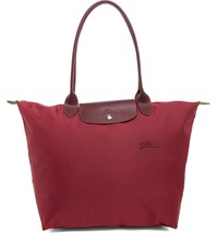 Longchamp Le Pliage Green Large Recycled Nylon Tote Shoulder Bag ~NIP~ Red - £121.86 GBP