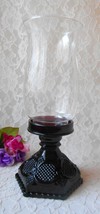 Vintage Avon Candle Holder 1876 Cape Cod Collection Ruby Red Pedestal Base - £21.12 GBP