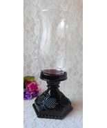 Vintage Avon Candle Holder 1876 Cape Cod Collection Ruby Red Pedestal Base - $27.00