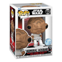 Star Wars Admiral Ackbar with Chair US Exclusive Pop! Vinyl - £24.02 GBP