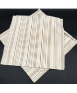 Ikea Pillow Cover Elvilda Lot of Two 20" x 20" Cotton Decorative Zip Closure - $14.99