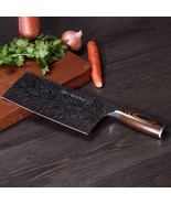 7.5 inch Vegetable cutting Chef Knife Kitchen Knife Damascus Pattern Knife - $34.55