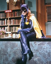 Batman TV series Yvonne Craig as Batgirl sat on counter 24x36 inch poster - £23.59 GBP