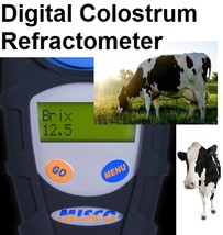 MISCO DD-3 Palm Abbe Digital Dairy Digital Refractometer Colostrum Milk Solids. - £420.11 GBP