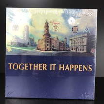 1997 Murat Shriners Temple Indianapolis Jigsaw Puzzle TOGETHER IT HAPPEN... - £19.65 GBP
