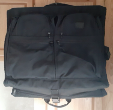 TUMI Garment Bag Bi Fold Suit Dress Travel Bag Black Ballistic - £63.69 GBP