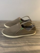 Olukai Nohea Mesh Slip On Shoes Mens Size 8 10188-13AP Brown White Sneakers - £27.60 GBP