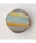 Golden Edge Natural Stone Phone Grip Amazonite - $21.73 CAD