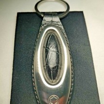 Montblanc Jewllery | Key Ring Matsteel Oval with Black Alligator Printed Leather - £176.52 GBP