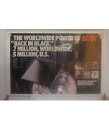 AC/DC Poster Trade Ad Back In Black ACDC AC\DC - $180.61