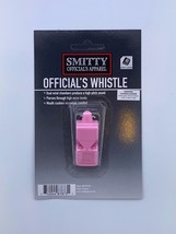 SMITTY | PINK | Pealess Whistle With Cushion | WH14C-PINK | Referee Officials  - £8.11 GBP