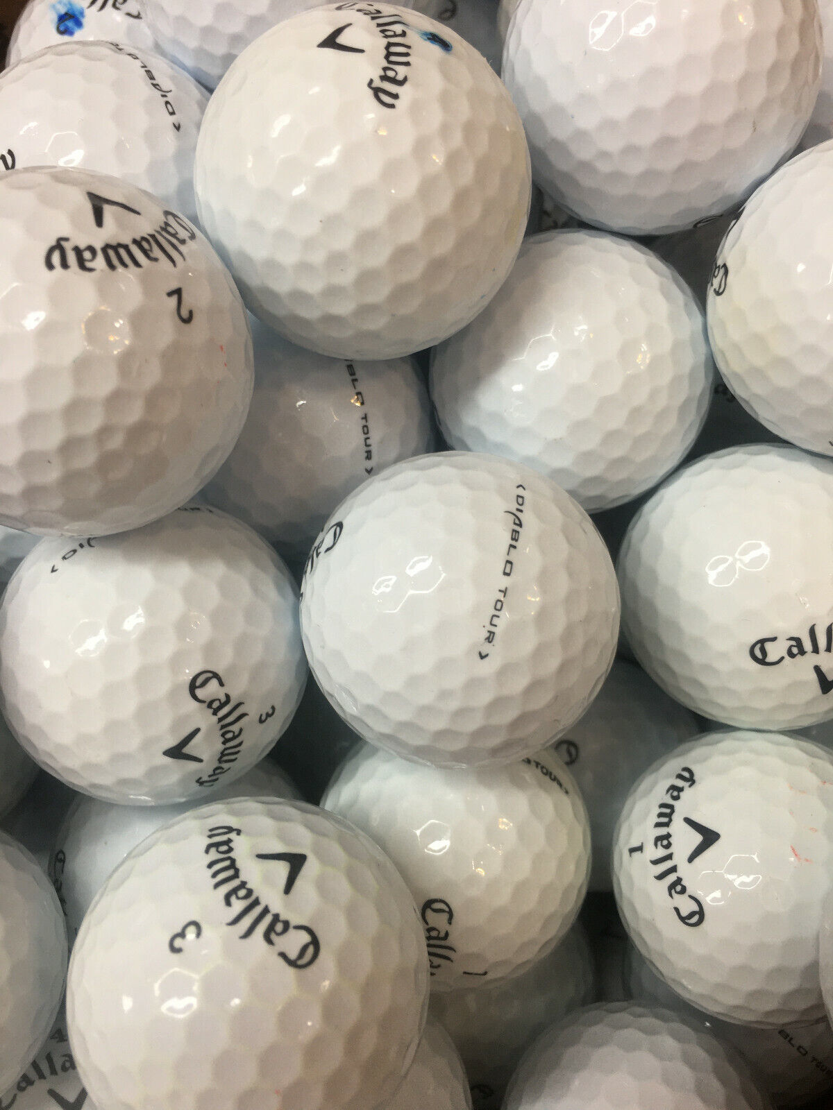 Callaway Diablo Tour........12 Premium AAA Used Golf Balls - $15.43