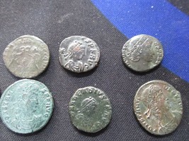 Roman coins , 7 pieces in super BOLD condition (minus one) - £116.97 GBP