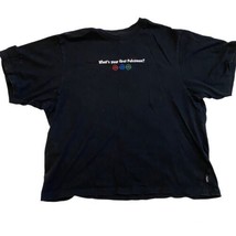 Uniqlo Pokemon Pokeball Stitched Embroidered Black Men X-Large T Shirt - $24.18