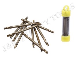 10pc 1/8&quot; Double Ended Cobalt M35 Drill Bit Set - £9.63 GBP