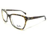 Ray-Ban Gafas Monturas RB5362 5082 Carey Claro Cuadrado Completo Borde 5... - $69.55