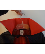 costume / cosplay BLACK CAPE WITH RED LINING vampire / phantom - £5.59 GBP