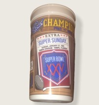 Super Bowl XXV 1991 Champions Collectible Diet Coca-Cola Cup  - $174.64 MXN