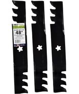 Maxpower 561735XB 3 Blade Commercial Mulching Set  48&quot; Cut Craftsman Hus... - $727.18 MXN