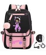 Aphmau print  fashion USB charging / Laptop school Book Bag for teenage ... - $919.63 MXN
