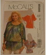 McCalls Sewing Pattern # M5666 Misses and Womens Tunics Uncut - £3.91 GBP