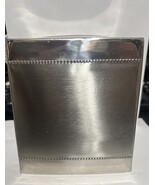 Silver Tone Metal Tissue Box - $138.56 MXN