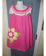 Bonnie Jean Pink Dress W/Applique Flower and Lady Bug Size 6 Girl&#39;s EUC - $32.65 CAD