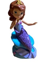 Disney Sofia The First Underwater Adventure Cora Pink Mermaid Toy Figure. - $7.87