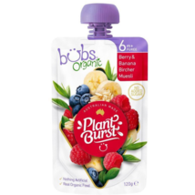 Bubs Organic Berry &amp; Banana Bircher Muesli 6 Months+ 120g - $65.73