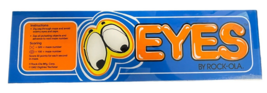 Vintage Eyes Original Video Game Marquee Arcade Sign 1980&#39;s Maze Labyrinth - $120.00