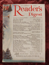 Readers Digest December 1954 James Michener John Steinbeck Vespa Thailand  - £12.74 GBP