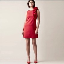 Jason Wu Red Sexy Valentine Day Cocktail Rosette Shoulder Formal Party D... - £50.06 GBP